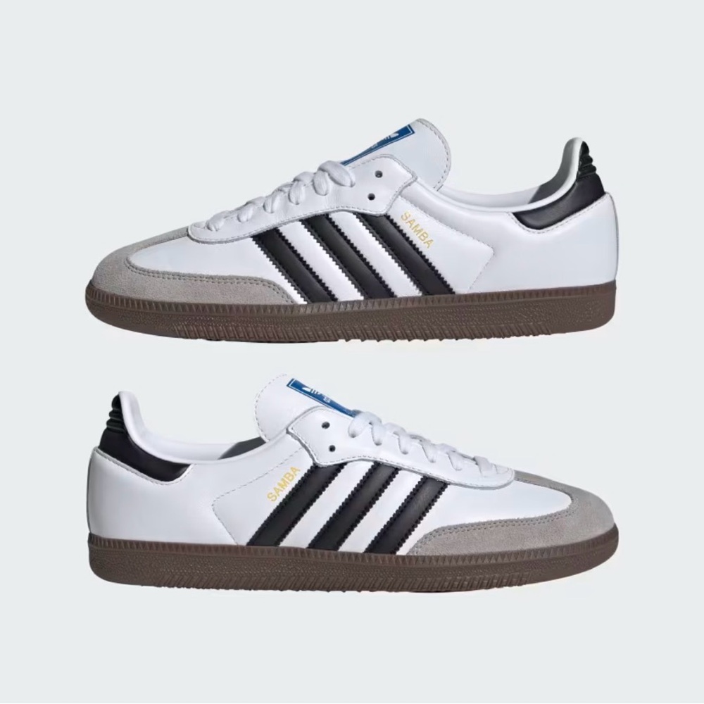 adidas Samba Men’s Sneakers in White and Black